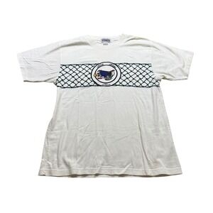 Brooks Brothers Vintage Graphic Tennis Shirt Embroidered Athleisure Heritage M